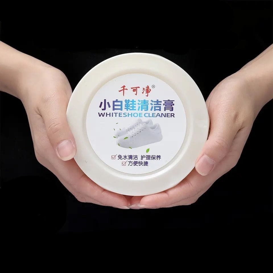 Shoes Cleaning Cream, Shoes Stain Whitening Cleansing Cream, Shoe Yellow Edge Cleaner With Sponge, Multifunctional Cleaning Shoe Whitener, Shoes Suede Cleaner, Leather Shoe Cleaning Cream, Little White Shoe Cleaner, 200gm White Shoe Cleaner Shoes Cleaning Cream, Shoes Stain Whitening Cleansing Cream, Shoe Yellow Edge Cleaner With Sponge, Multifunctional Cleaning Shoe Whitener, Shoes Suede Cleaner, Leather Shoe Cleaning Cream, Little White Shoe Cleaner, 200gm White Shoe Cleaner